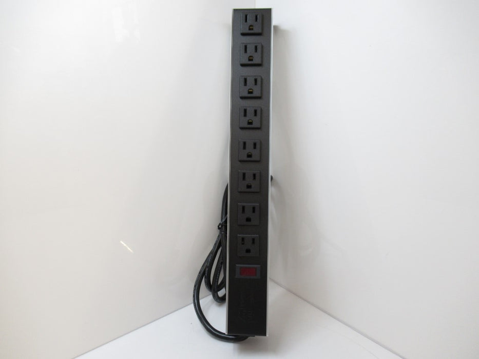 Hammond Manufacturing 1584T8A1 Power Strip, Basic, 8 Outlets 120V AC, 60 Hz, 15A