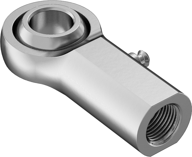 QA1 Precision CFR10Z Ball Joint With Grease Fitting, 5/8"-18 Internal Thread