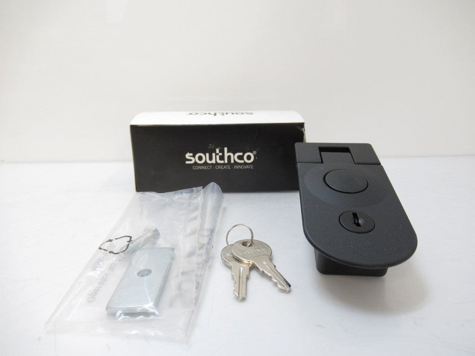 Southco C5-23-25 Sealed Lever Latch Push Button Locking Black