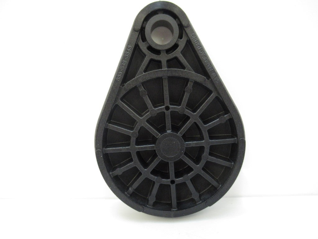 4" Polymount Base Teardrop, Black
