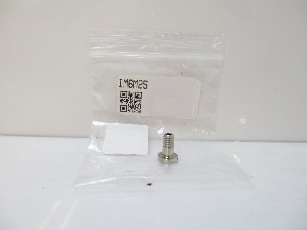 IM6M25 Insert M6 Male, Brass Nickeled