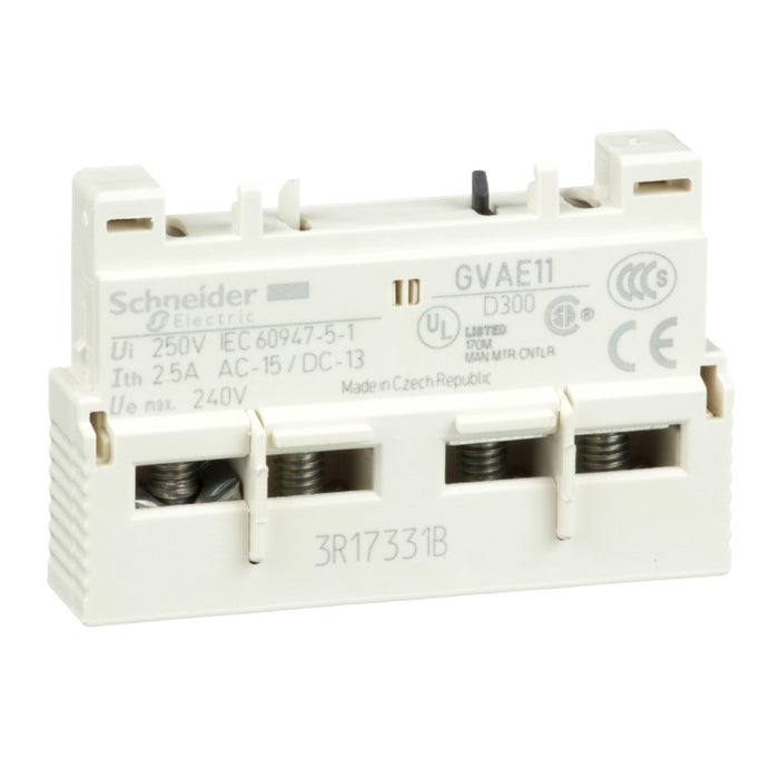 Schneider Electric TeSys GVAE11 Plug In Auxiliary Contact