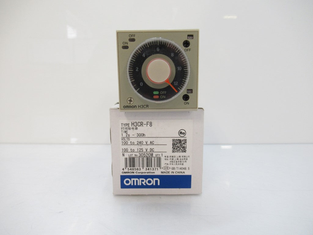 Omron H3CR-F8 Solid State Twin Timer 5 A  AC 100-240V OR DC 100-125