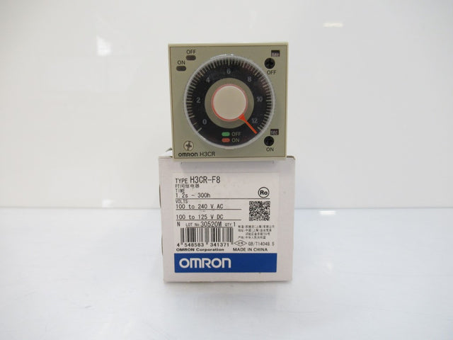 Omron H3CR-F8 Solid State Twin Timer 5 A  AC 100-240V OR DC 100-125