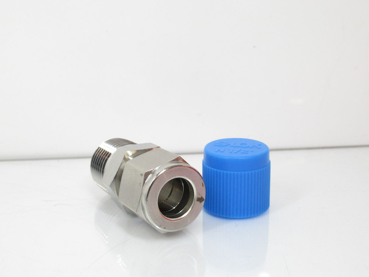 S-LOK TSMC88 Male Connector 1/2 Tube X 1/2 MNPT