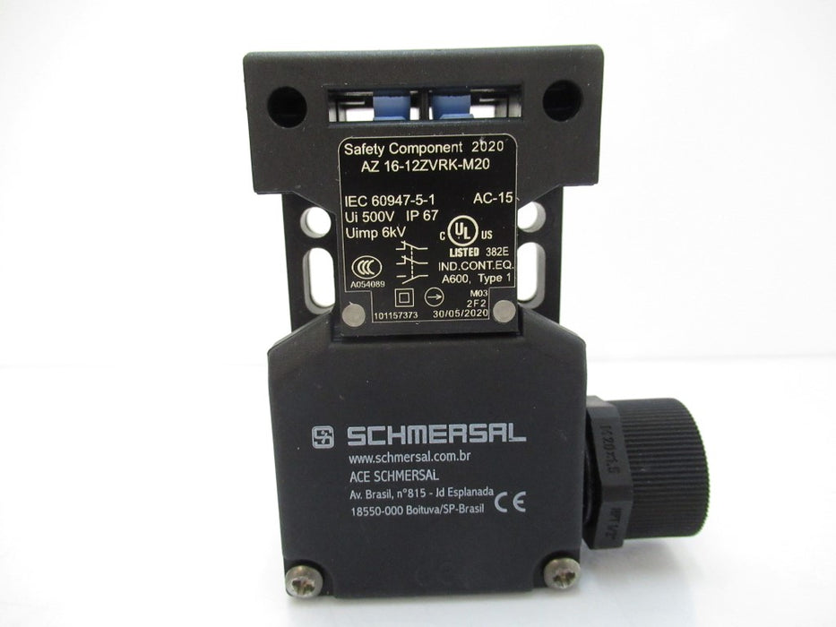 Schmersal AZ16-12ZVRK-M20 Safety Interlock Switch