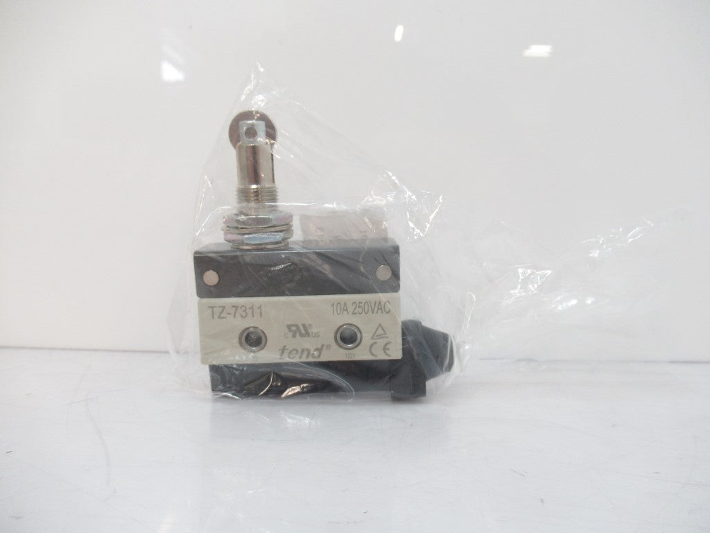 TEND TZ-7311 Horizontal Limit Switch, Panel Mount Roller Plunger