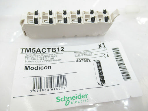 Schneider Electric TM5ACTB12 Modicon TM5, Terminal Block, 12-Pin