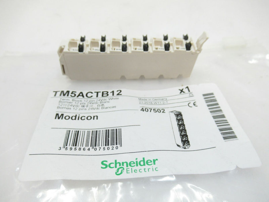 Schneider Electric TM5ACTB12 Modicon TM5, Terminal Block, 12-Pin