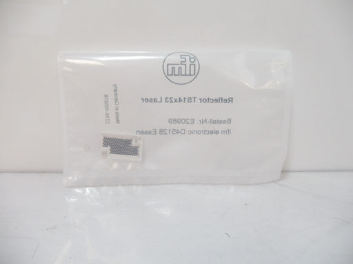 E20989 Ifm Reflector For Retro-Reflective Laser Sensors; 14x23x5mm, Sold By Unit
