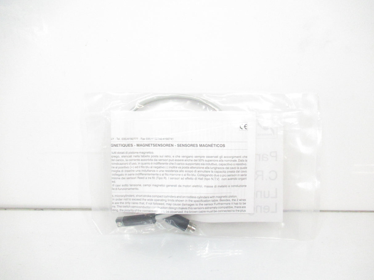 Pneumax MRS.U110 2 Wires Cable Magnetic Sensor, 300mm Cable