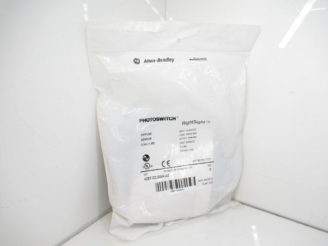 Allen Bradley 42EF-D2JBAK-A2 Photoelectric Sensor, 2m Long