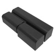Southco 96-50-510-50 Lift-Off Hinge Offset Knuckle Style, Zinc, Black