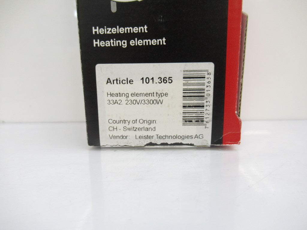 Leister 101.365 Cartridge Heating Element, 230V/3300W