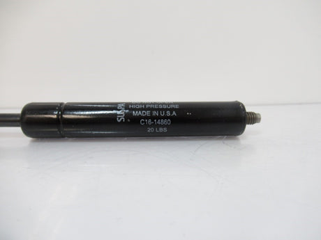 Suspa C16-14860 Gas Spring, 5.9" Extended Length, 20 lbs