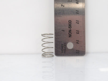 S-390 S390 Century Spring Compression Spring, 0.5 in, 6 Coils, S.S. Sold By Unit