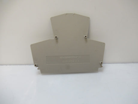 Weidmuller 1059100000 WAPWDK2.5 End Plate For Terminal Block, Pack Of 63