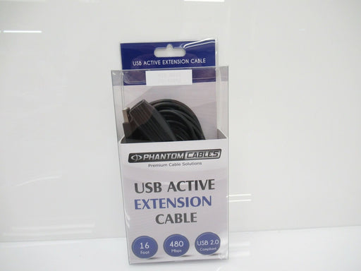 Phantom USB-E16 Cables USB 2.0 Active Extension Cable