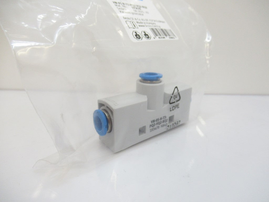 Festo 193478 VN-05-H-T3-PQ2-VQ2-RQ2 Vacuum Generator