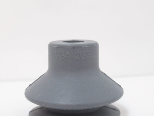Vaccum Cup VSA33NR, 1.5 Bellows 33mm Natural Rubber Grey