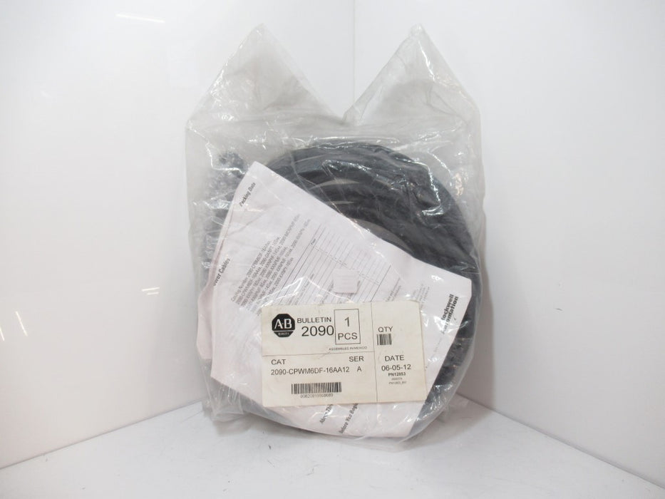 Allen Bradley 2090-CPWM6DF-16AA12 Cable, Power, M-Circ. Plastic, D-Flying Lead