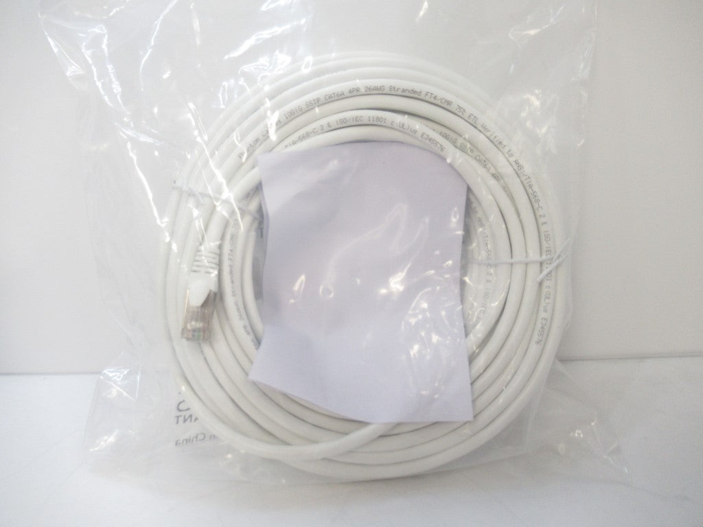 CAT6AS-75WH CAT6A SFTP 10 GB Molded Patch Cable 75 FT