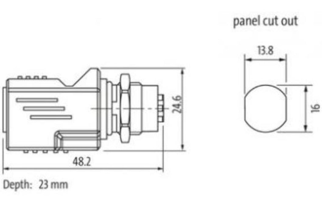Murrelektronik 7000-44671-0000000 Ethernet Adapter CAT5