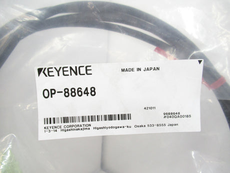 Keyence OP-88648 Sensor Head To Amplifier Cable, 2M