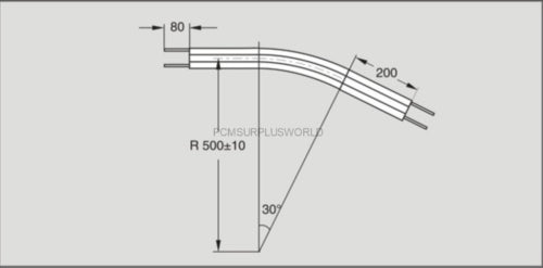 FlexLink XHBP30R500 Plain Bend 30 Degrees