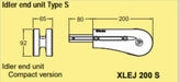 Flexlink XLEJ200S Idler End Unit Type S Compact Version