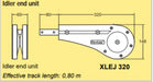 Flexlink XLEJ320 XL Idler End Unit ENH