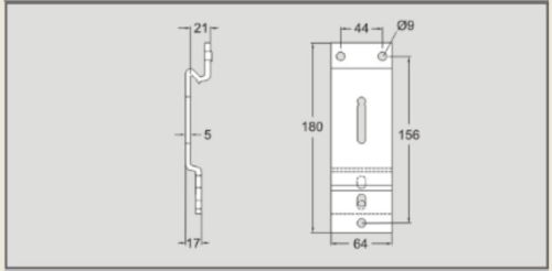 Flexlink XSCS 64 Beam Support Bracket
