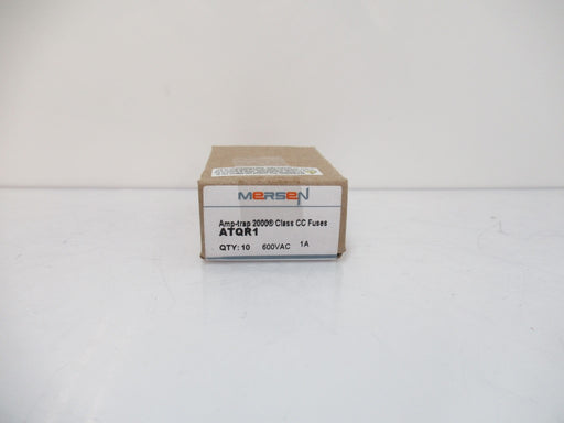 ATQR1 Mersen Amp-Trap 2000 Fuse Time-Delay, 1 A, 600V AC, Sold Per Pack Of 10