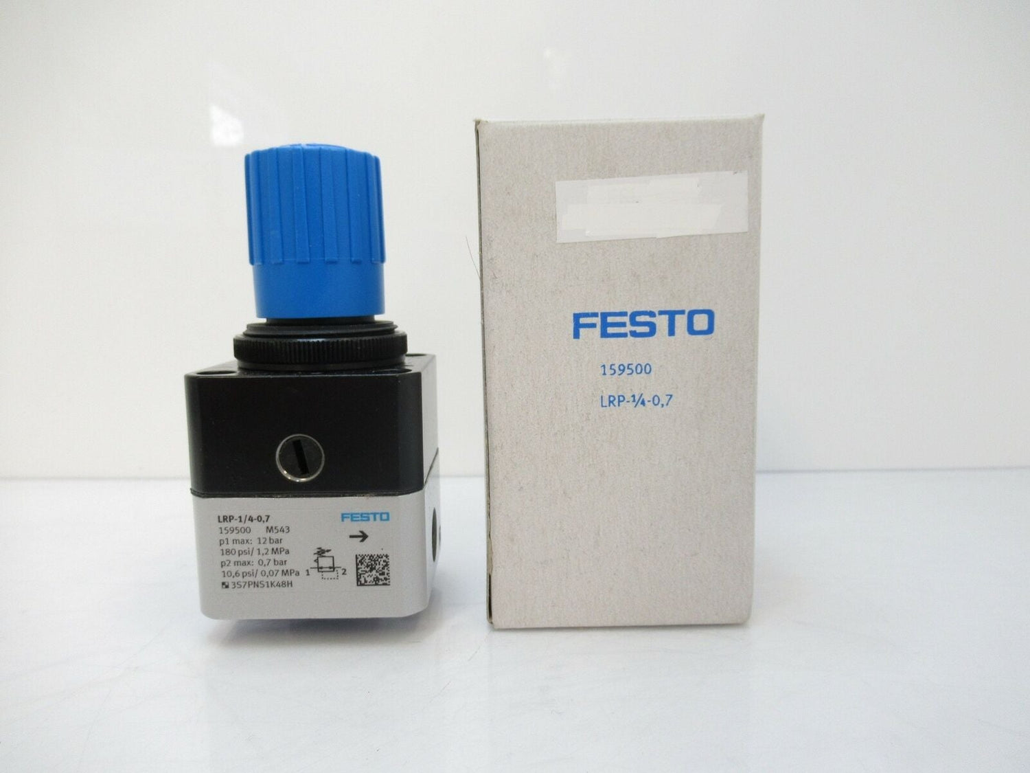 159500 LRP-1/4-0,7 LRP1407 Festo Precision Pressure Regulator (New In Box)