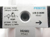LFR-3/8-D-MINI 162682 Festo Filter Regulator With Pressure Gauge New In Box