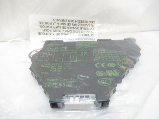 6652000 Murr Elektronik Miro Relay 6.2mm 24VDC 6A Sold By Unit (New)