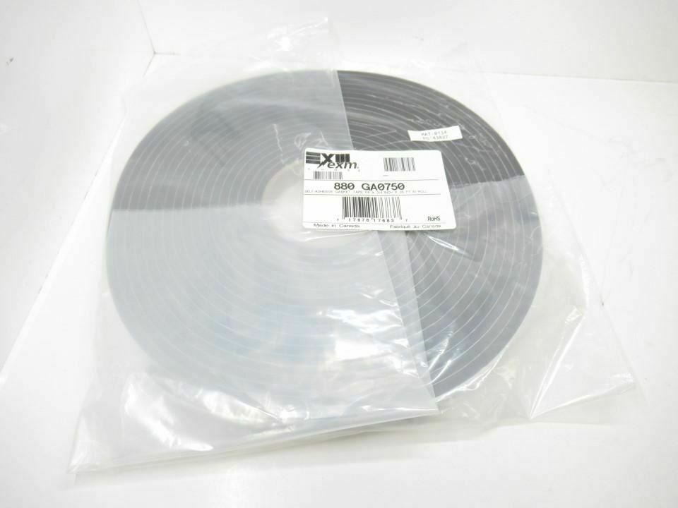 880 GA0750 EXM Self-Adhesive Gasket Tape 1/4 x 3/4 inch x 35 ft (New In Bag)