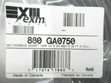 880 GA0750 EXM Self-Adhesive Gasket Tape 1/4 x 3/4 inch x 35 ft (New In Bag)
