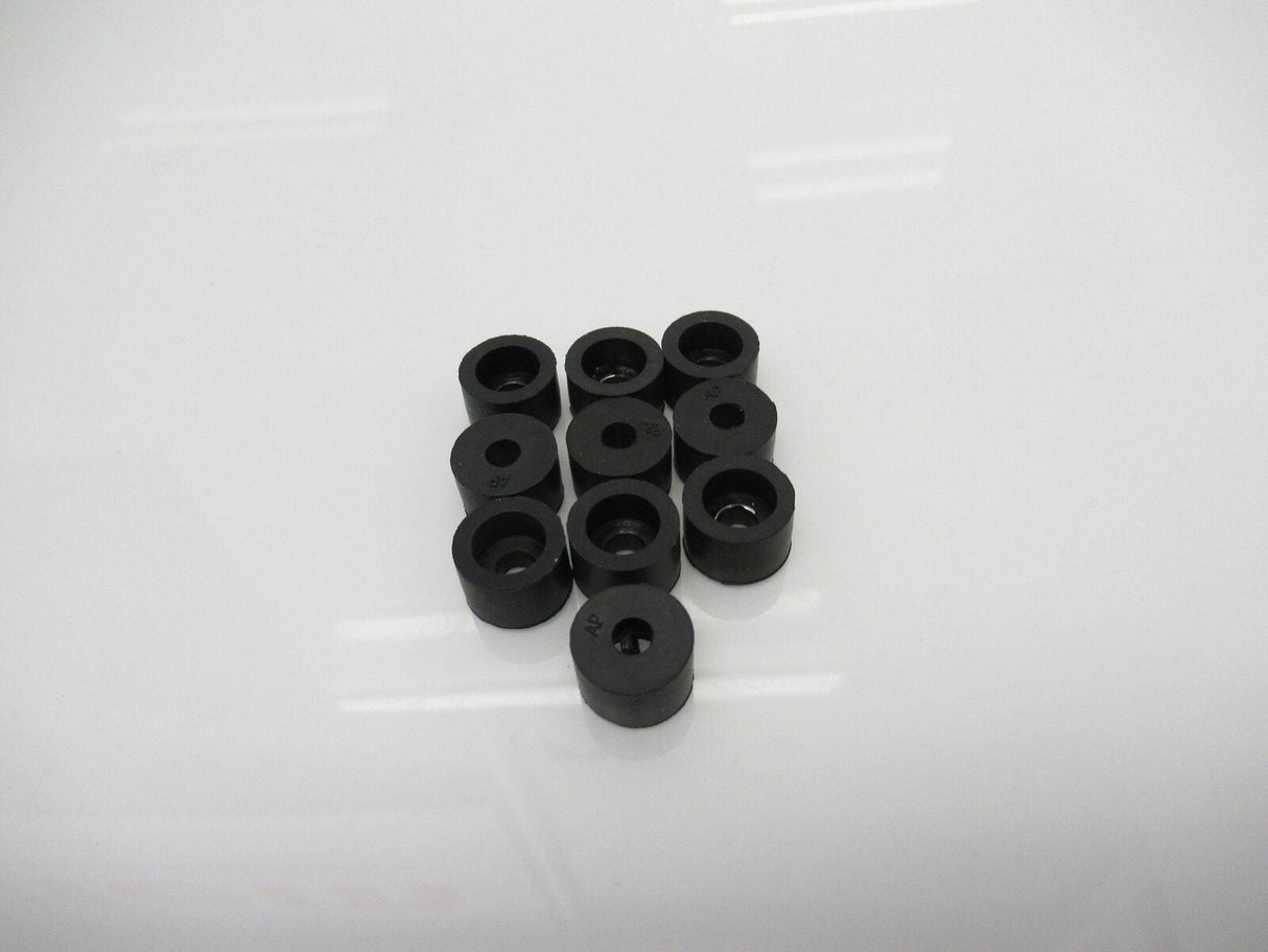 8884T17 Heavy Duty Unthreaded Bumpers, Sold Per Pack Of 10