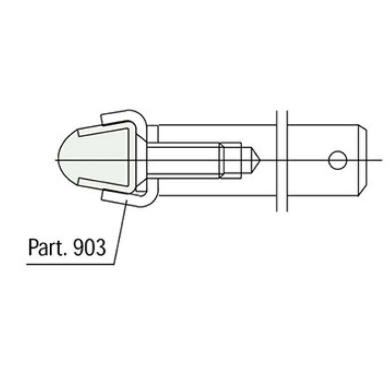 903-654111 903654111 Stainless Steel Vise Clamp 1" Series 903, Sold By Unit
