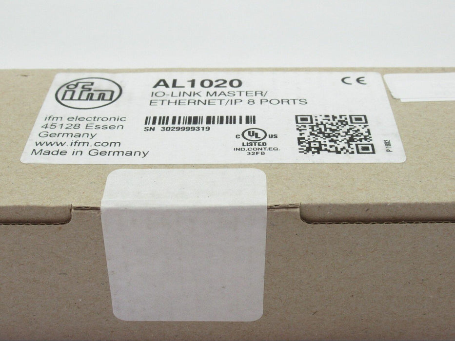 AL1020 Ifm Electronic IO-Link Master With EtherNet/IP Interface, 8 Ports, IP 67