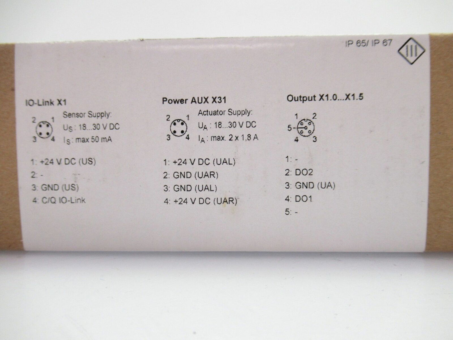AL2330 Ifm Electronic IO-Link CompactLine Module 6x2 DO M12 IP67