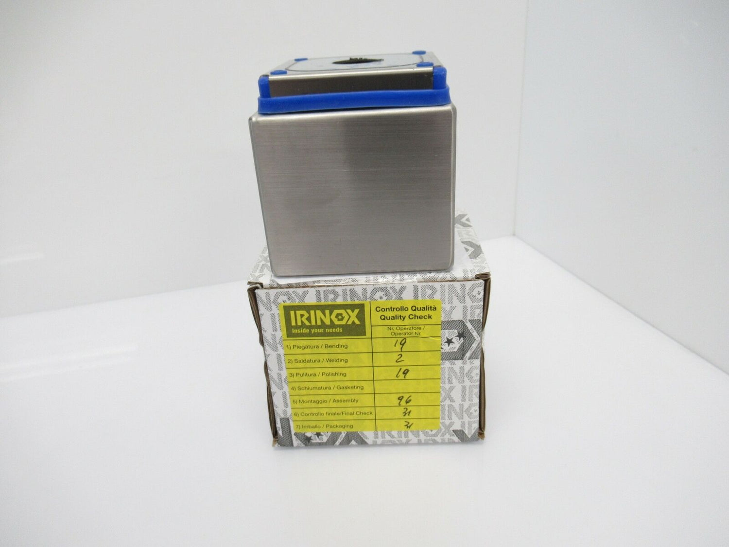 APH9-9 APH99 PH0909090000001 Irinox SS Hygienic Push Button Box (New In Box)