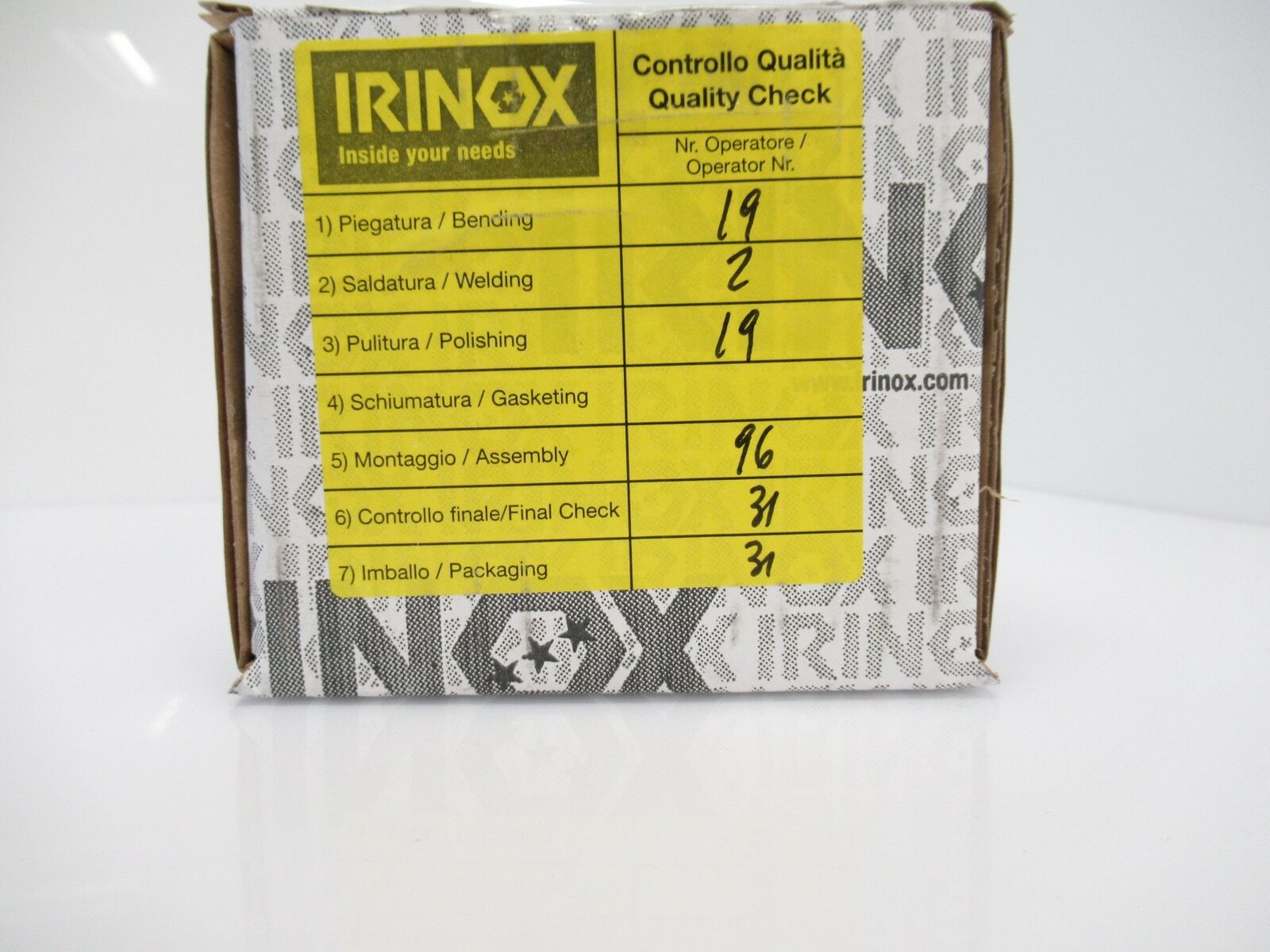 APH9-9 APH99 PH0909090000001 Irinox SS Hygienic Push Button Box 1