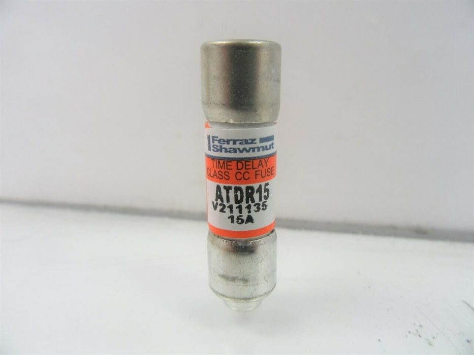 ATDR15 Mersen Ferraz Shawmut Fuse, Time-Delay, Class CC, Sold By Unit