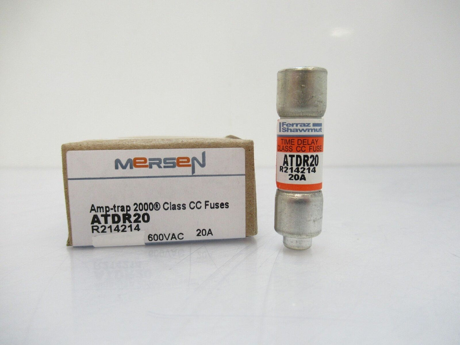 ATDR20 Ferraz Shawmut Fuse Amp-Trap Class CC 600VAC / 20A (Sold By Unit, New)