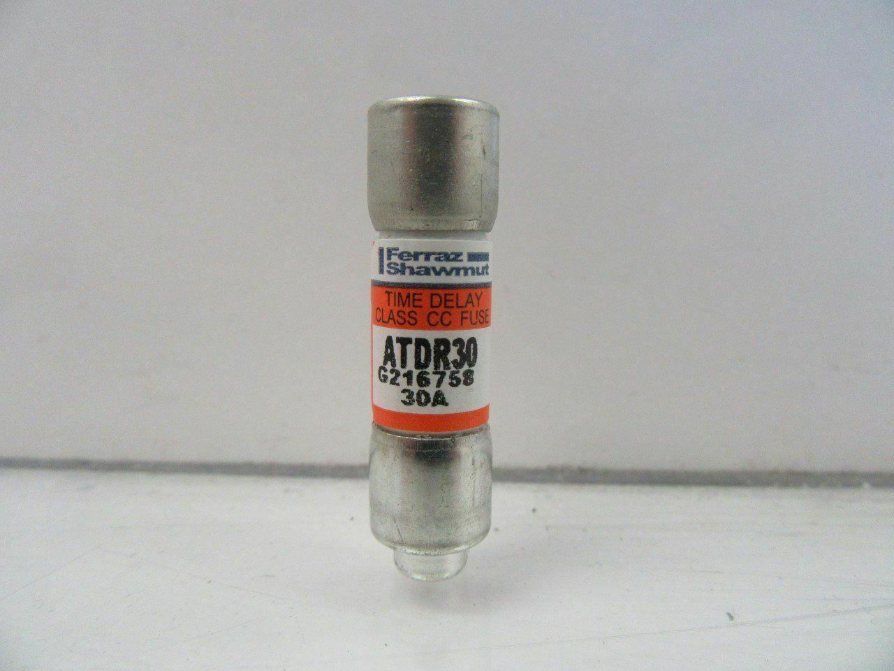 ATDR30 Mersen Ferraz Shawmut Time Delay Fuse 30A 600VAC Sold Per Pack Of 10, New
