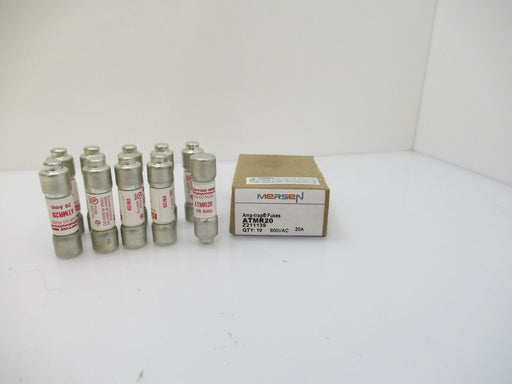 ATMR20 Mersen Fuse Class CC Fast Acting 20 A / 600V AC Sold Per Pack Of 10, New
