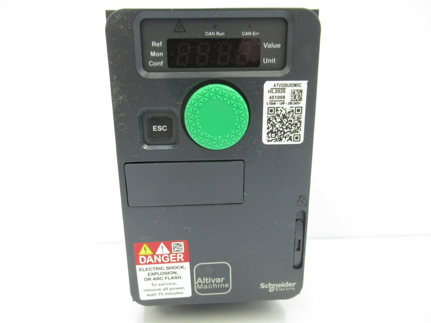 ATV320U02M3C Schneider Electric Altivar AC Speed Drive ATV320 1/4 HP