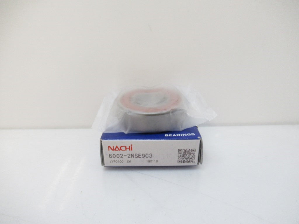 6002-2NSE 60022NSE Nachi, Double Sealed Ball Bearings 15 x 32 x 9mm, New Sealed